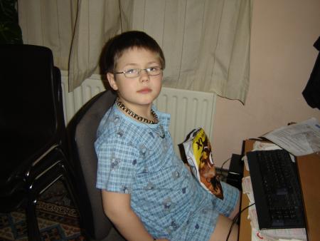 Quentin encore en pyjama lol