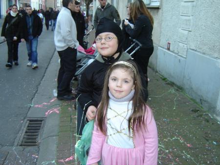 Les enfants au carnaval d'anderlues
