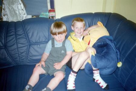 Quentin et son cousin Maximillien