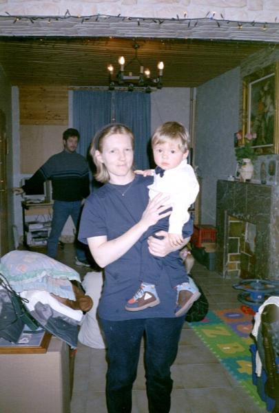 Quentin et sa tata carine