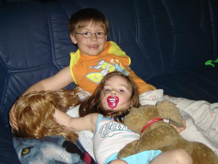 Mes enfants et poup�e