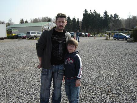 Quentin et son papa