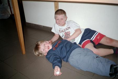 Quentin et son cousin christopher