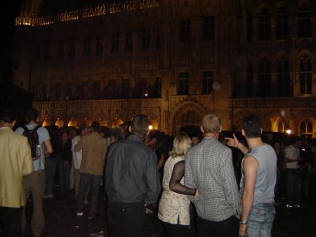 concert sur la grand place