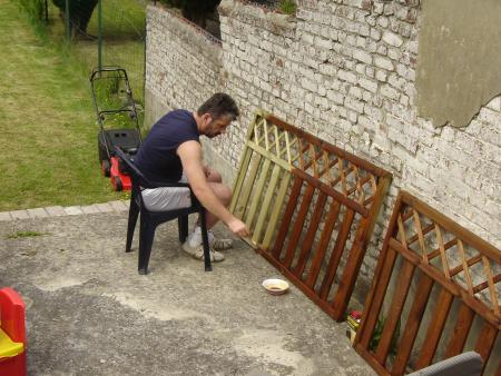 mon homme qui travail