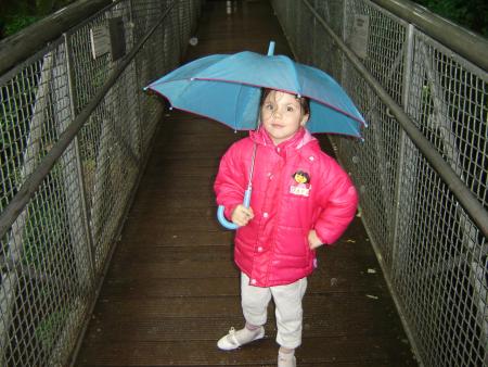 shannen au zoo sous la pluie toute la journ�e