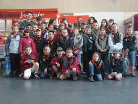 d�part au camp 2008