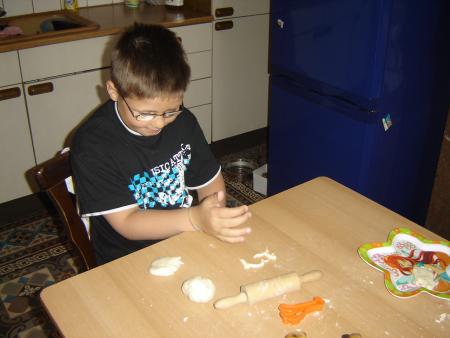 quentin fait de la pate a sel