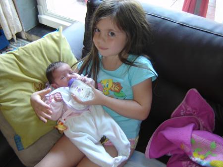 une vrai petite maman