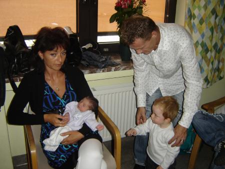 Tracy , tata christine, ton etienne et Math�o