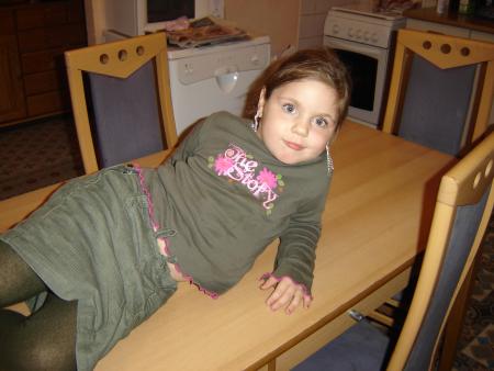 Shannen qui fait sa pose lol