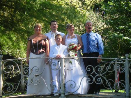 ma maman, claude, quentin,enzo et moi