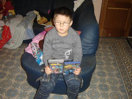 st nicolas est pass� a la maison