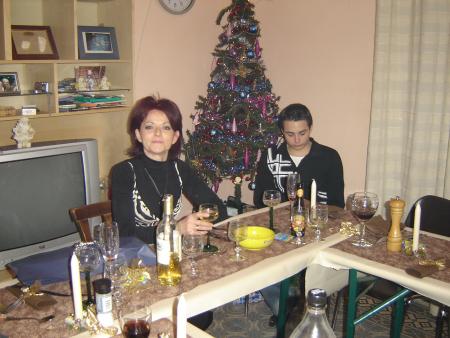 Christine et son fils